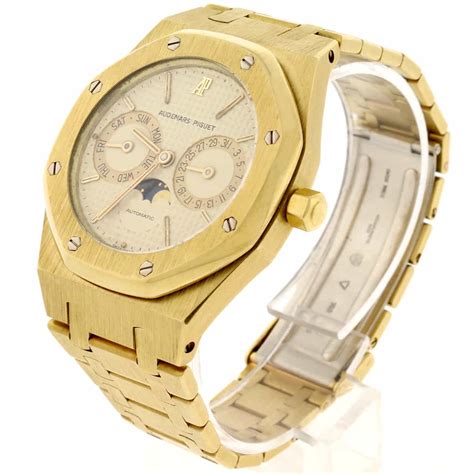 audemars piguet royal oak day date moon 18k yellow gold|audemars piguet royal oak prezzo.